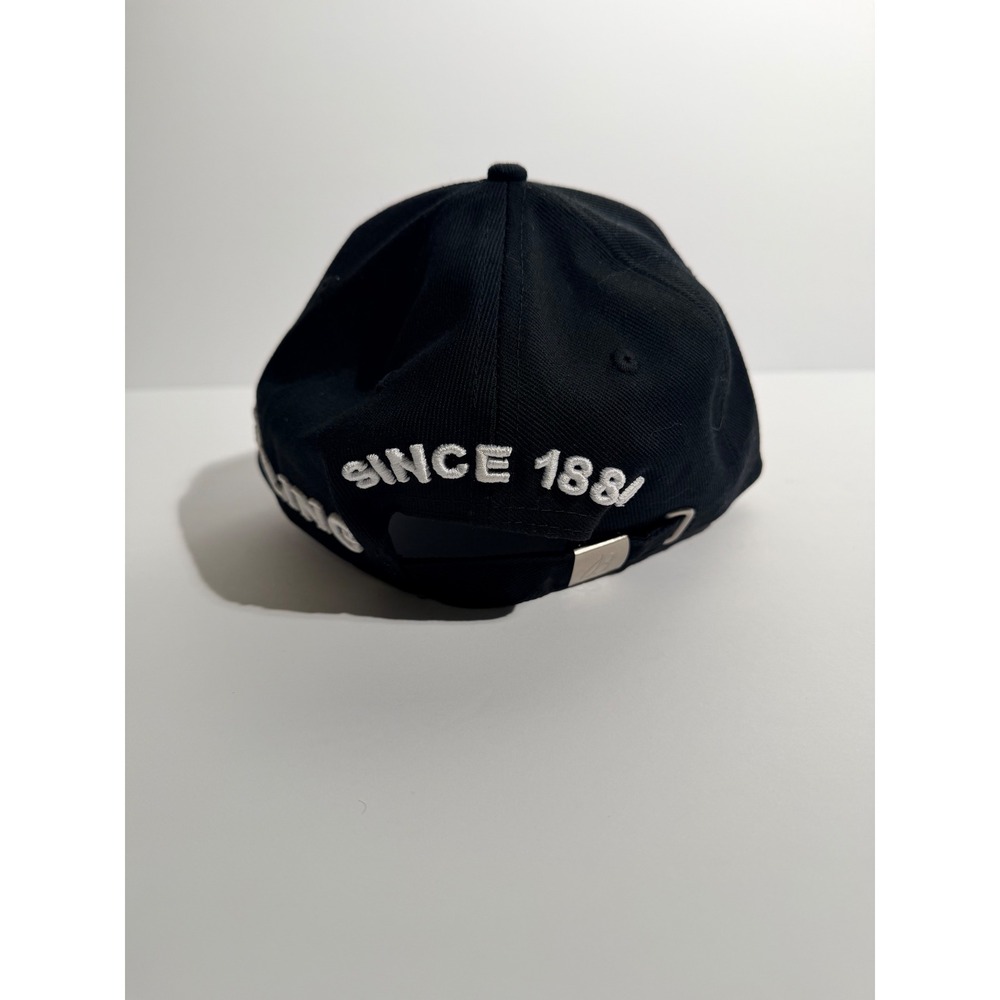 Breitling Baseball Cap Hat Mens OSFM Black Embroidered Winged Anchor Logo Promo - Picture 3 of 4